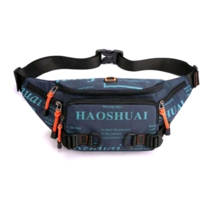 HOASHUAI !!! Tas Selempang Slempang Pria Distro Cowok WATERPROOF 100% barang import ya