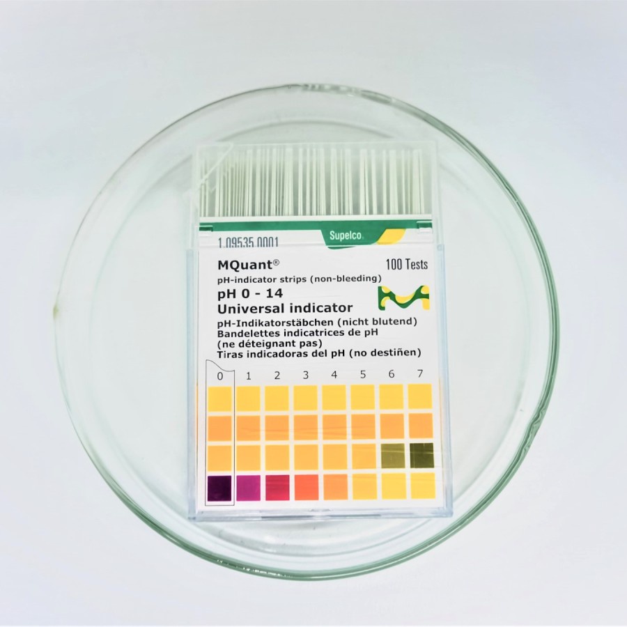 Kertas Lakmus pH Universal 0-14|MERCK|1.09535.0001|100Tests