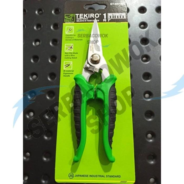 

Pemotong Kertas / Tekiro Gunting Multifungsi 7 Inch Lurus Multifunction Scissors Per Kekinian Terlaris