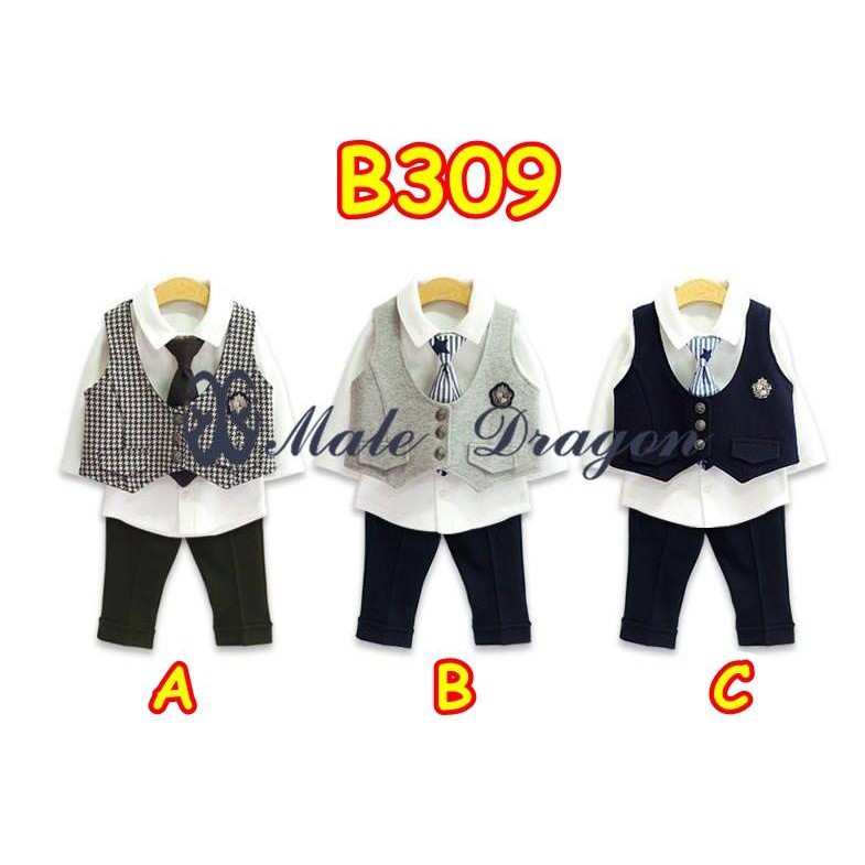 B309 FASHION FORMAL ANAK MALE DRAGON