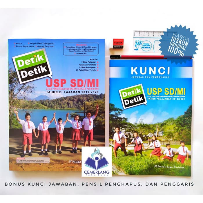 Buku Detik Detik Usp Un Usbn Sd Mi 2020 Intan Pariwara Shopee Indonesia