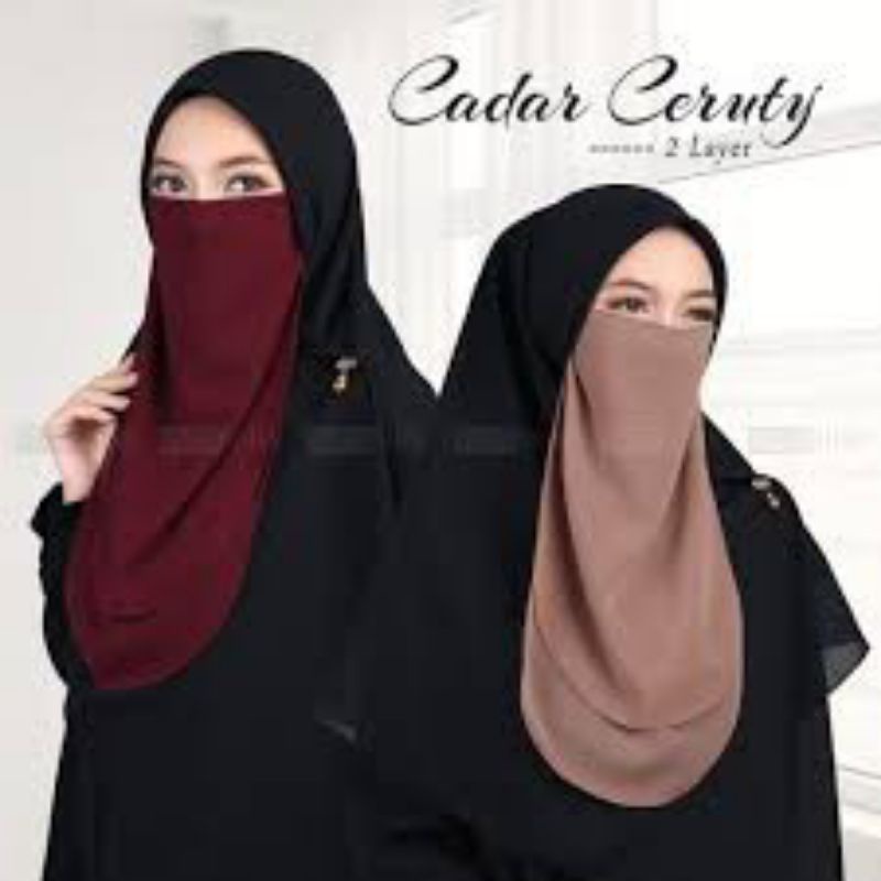 CADAR ceruty baby doll tali 2 layer