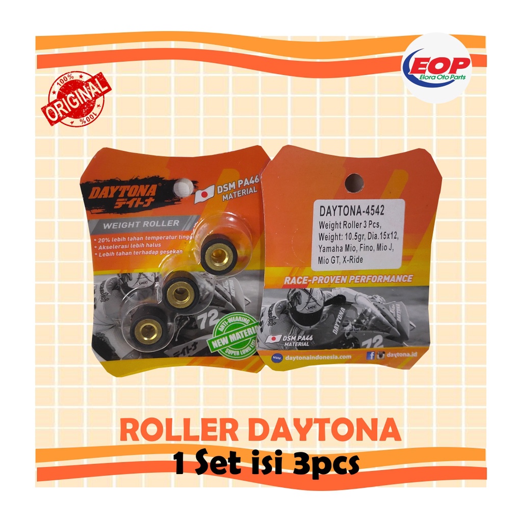 Daytona Roller Mio, Fino, Mio J, Xride ORIGINAL