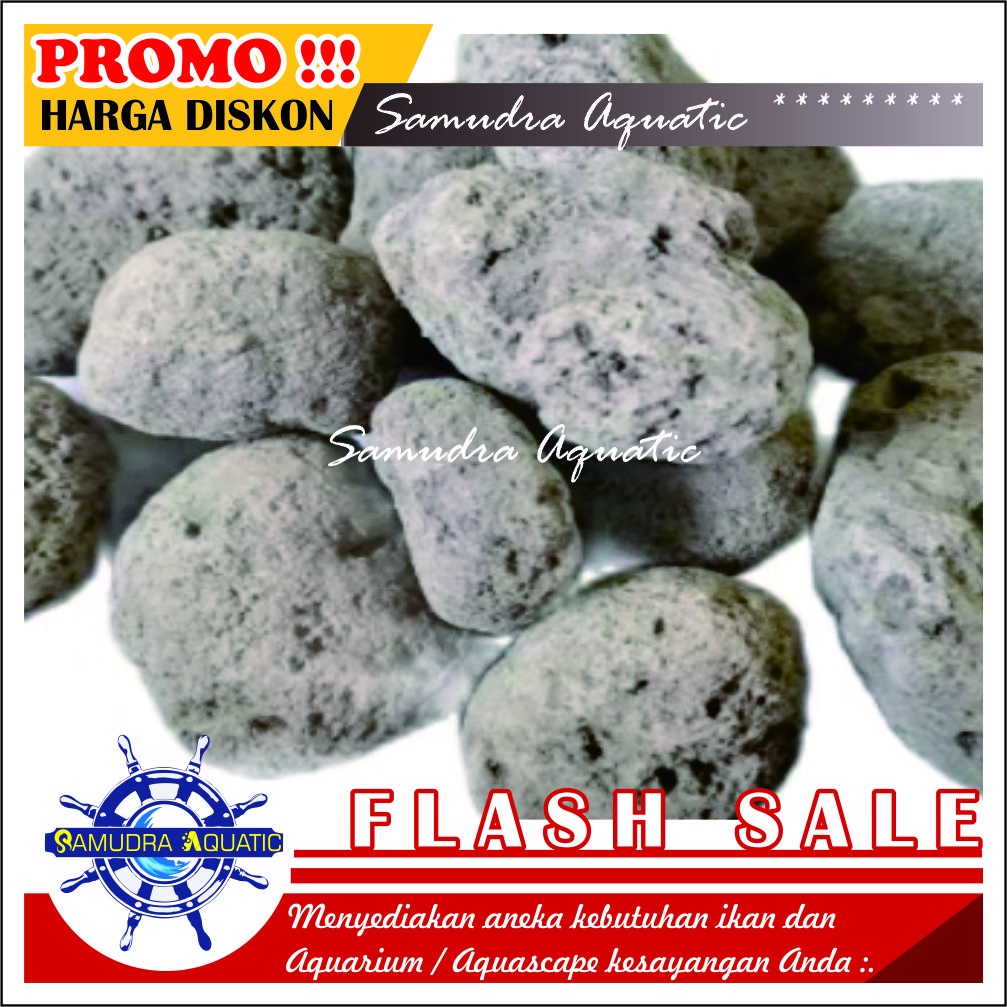 BATU APUNG GOMBONG (500 gram), Batu GOMBONG APUNG Media Filter Aquarium Aquascape, Media Filter Kolam