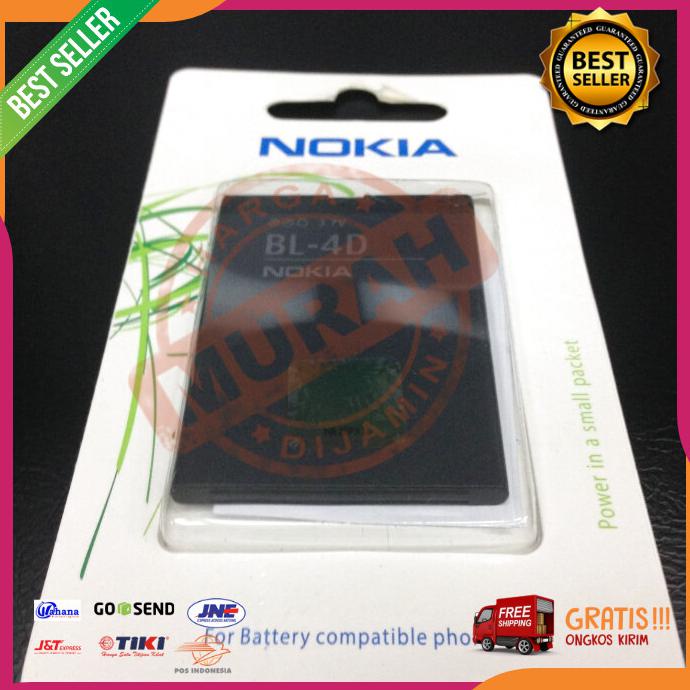 Acc Hp Baterai Nokia Original Bl 4D Bl 4D Nokia N97 Mini N8 E5 E7