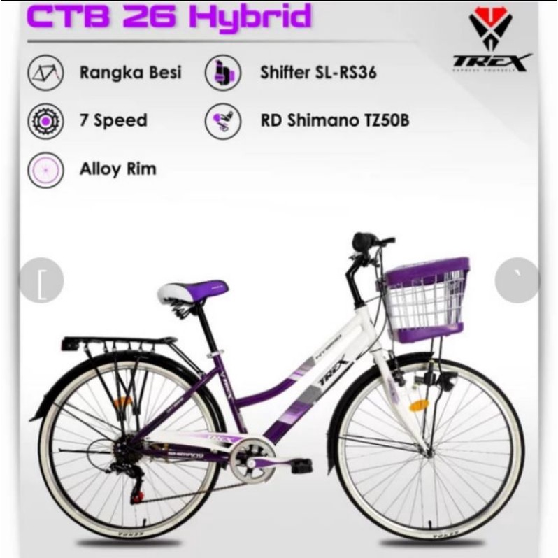 Sepeda Mini Trek CTB 26 inch Hybrid