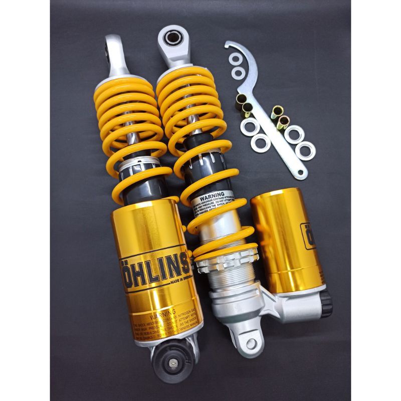 Jual shock Shockbreaker Tabung Bawah premium Model Ohlins Klik Aktif Fungsi 375mm Honda adv pcx