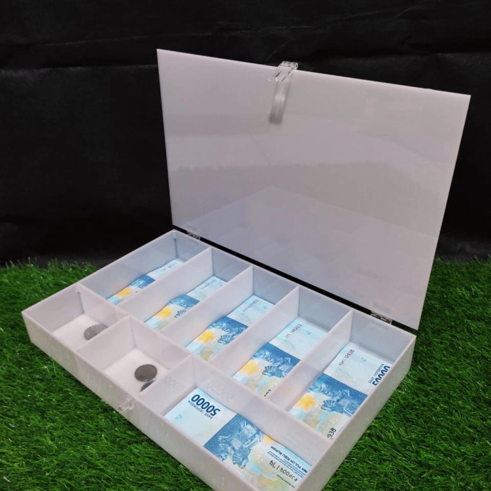 

Premium Akrilik Tempat Uang. Perlengkapan Laci Kasir