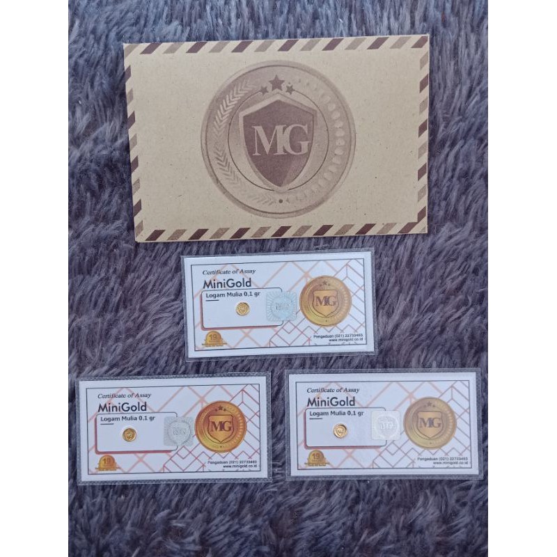 Mini gold LM koin emas murni 24k berat 0,1gr