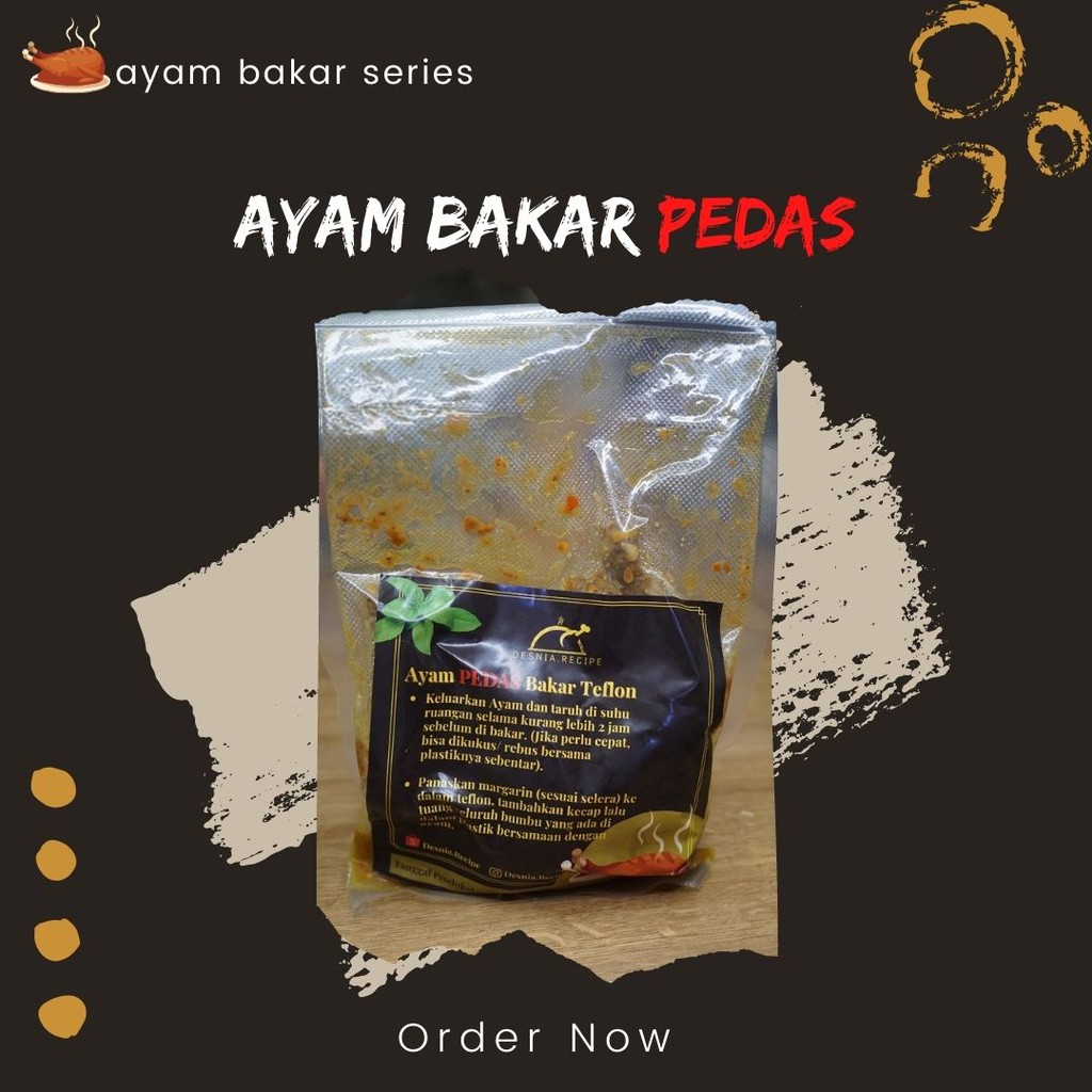 

ayam bakar kalasan - 1 ekor - pedas