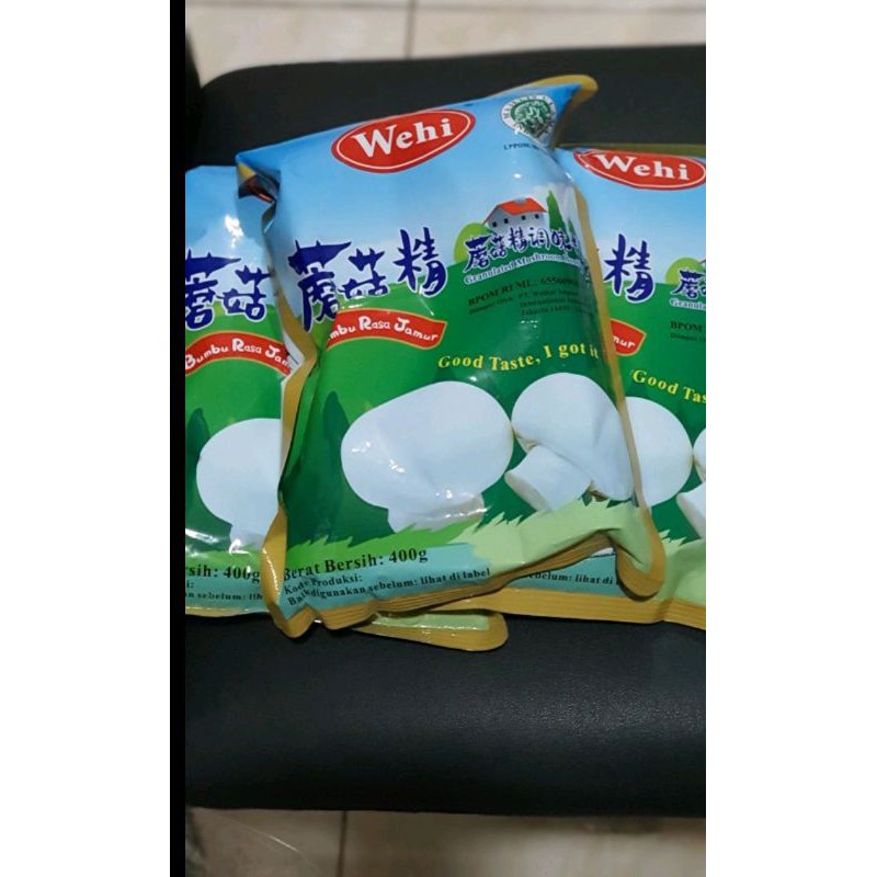 Wehi kaldu jamur berlogo halal 400gr