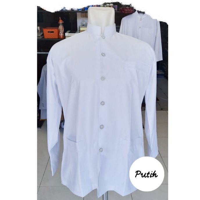 Baju koko Taqwa Haibah putih Taqwa Racis Yanfa'