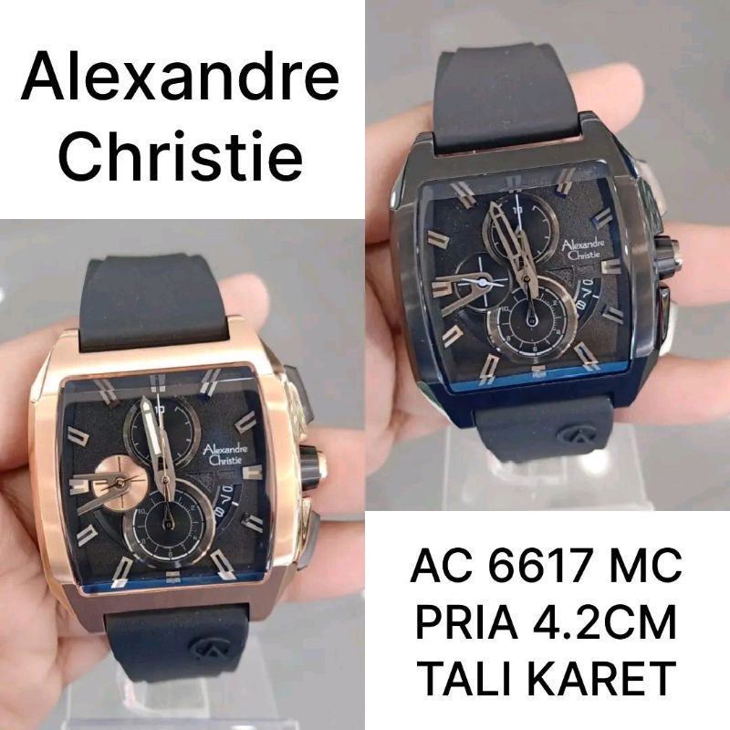 Alexandre Christie Pria AC6617 Karet Rubber Original