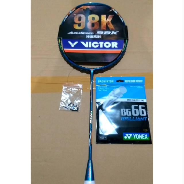Raket victor Auraspeed 98K-100% original dan siap pakai