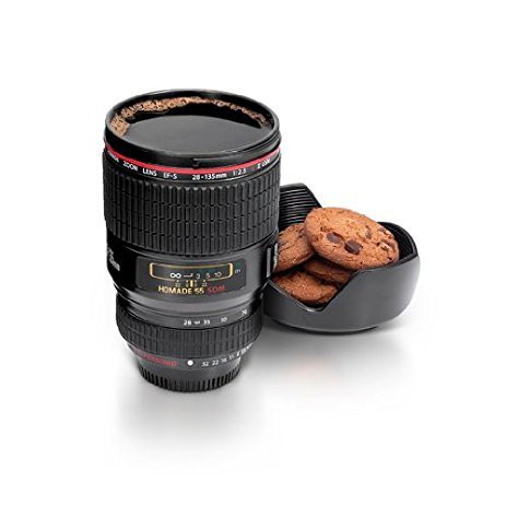 CANON Lens Mug Zoom EF-S 28-135mm ESF Termos B292 Kembang Gelas camera