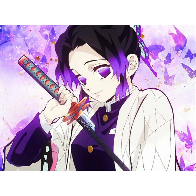 Jual Pedang kayu cosplay anime sinobu kocho kimetsu no yaiba Indonesia