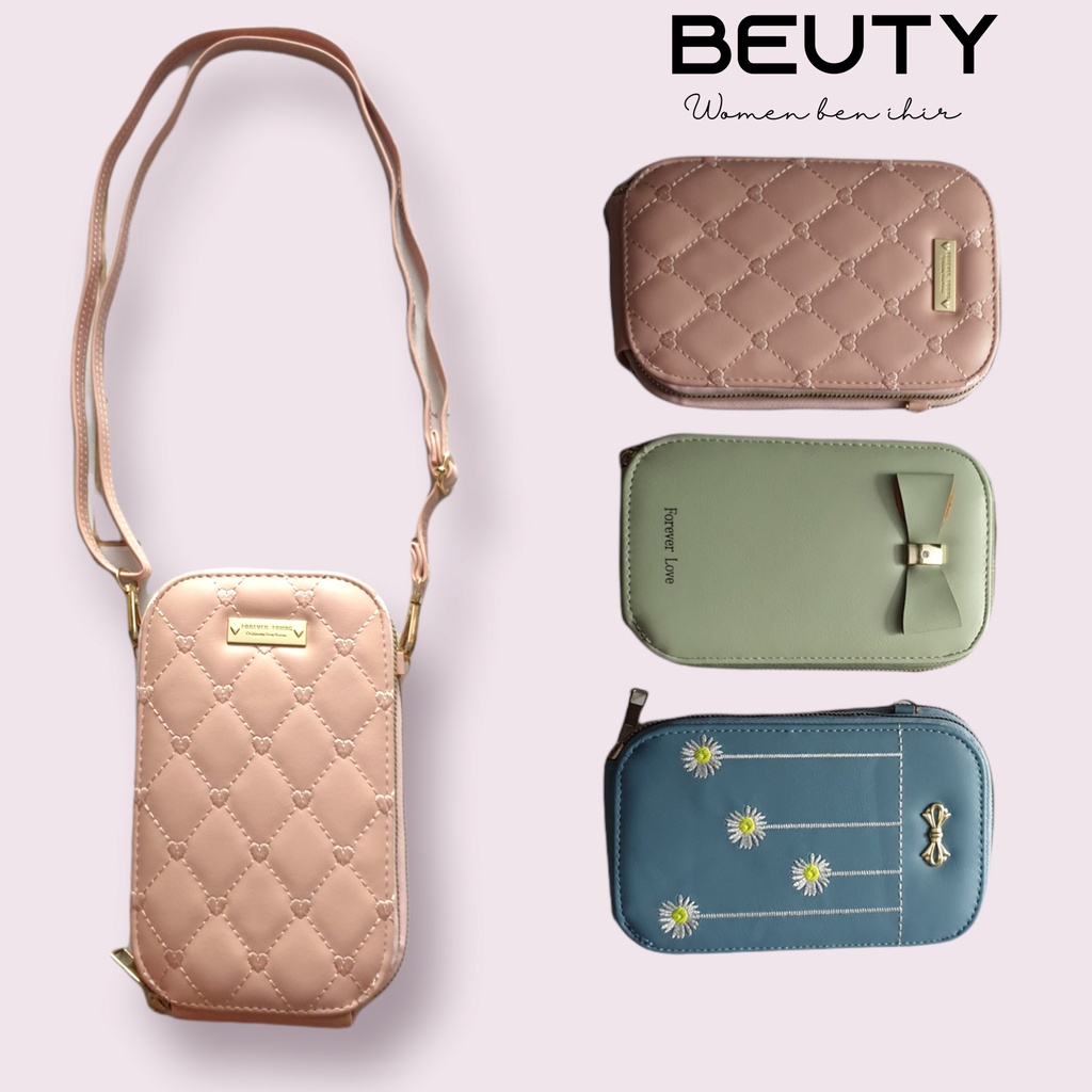 Dompet tas wanita premium Dompet zip wanita awet pouch wanita terbaru 2021 original