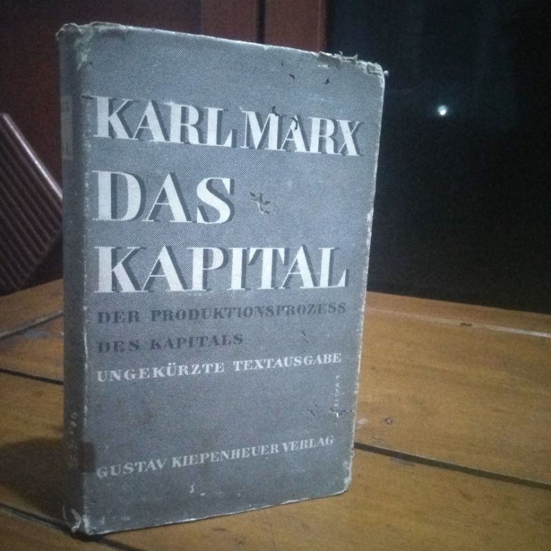Buku Antik Dan Langka Karl Marx Das Kapital
Kritik Der Politischen Okonomie
Tahun 1864