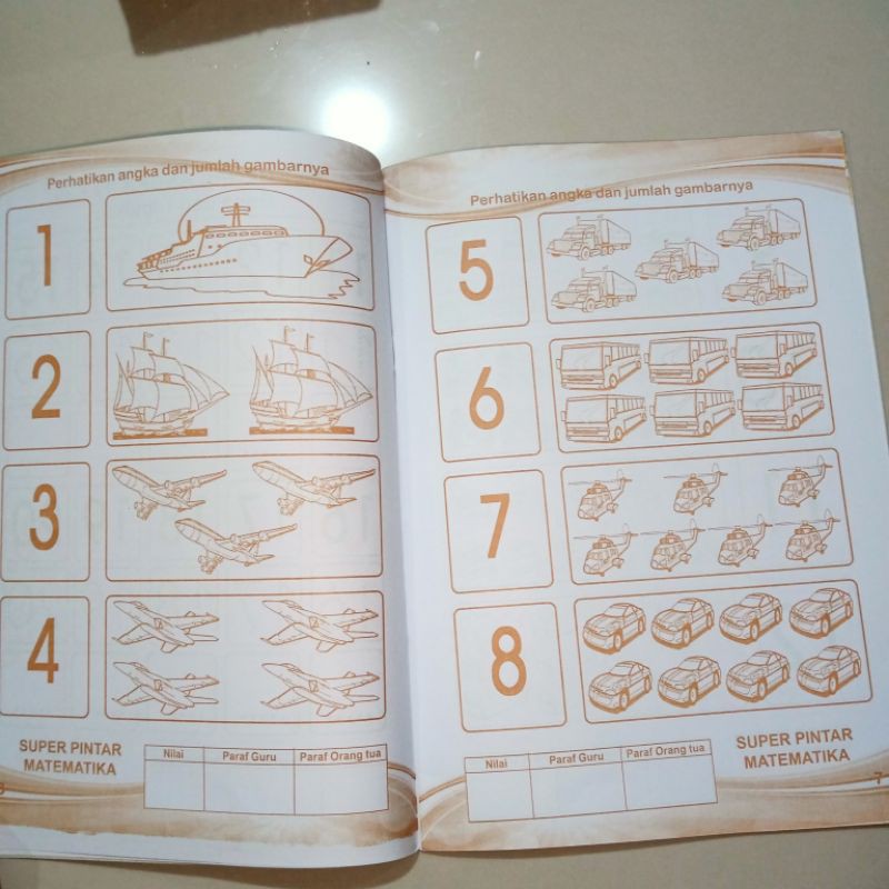 buku 3 langkah super pintar matematika 48 halaman(21×28cm)