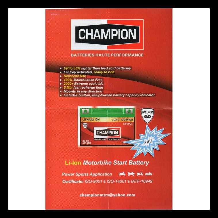 Stok Baru Aki Motor Yamaha Nmax Aerox Lexi Liz7S Gtz7S Ytz7V Ytx7L Lithium Ion Murah