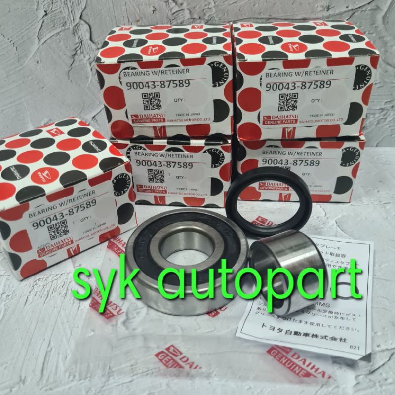 BEARING SET RODA BELAKANG ZEBRA S88 S89