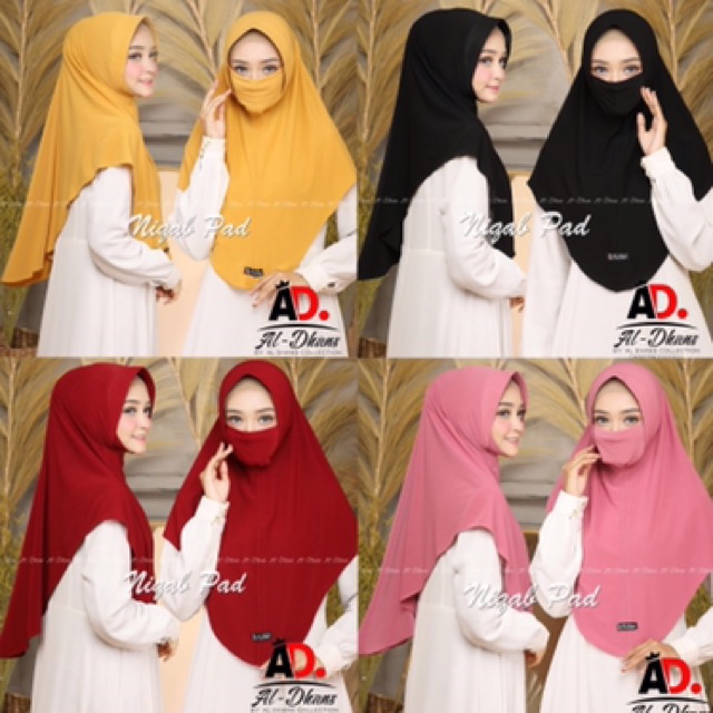 JILBAB NIQAB PET INSTANT Hijab Ped niqob