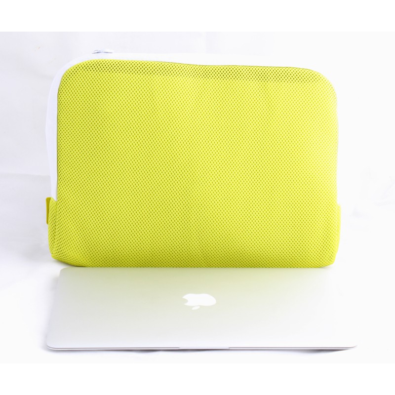 Tas Laptop / Macbook Softcase Sleeve Diniwell 15 16 inch - hijau neon