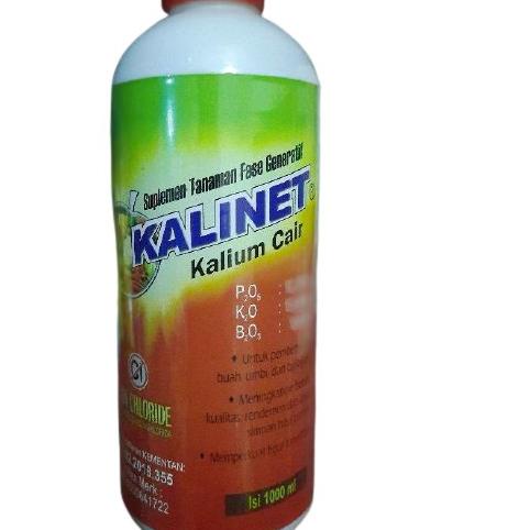 [KODE 87WUF] KALINET Kalium Cair 1000ML Pembuah tanaman - penyubur Tanaman - pupuk pembesar buah dan