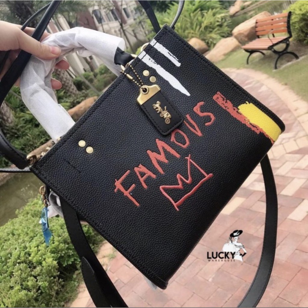 Coach X Jean Michel Basquiat Rogue 25 in Black - ORIGINAL 100%