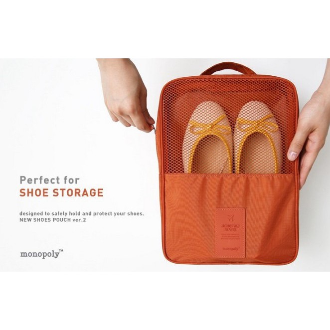 Adda Home - Tas Sepatu Sandal Handuk Baju Multifungsi Travel Pouch Waterproof