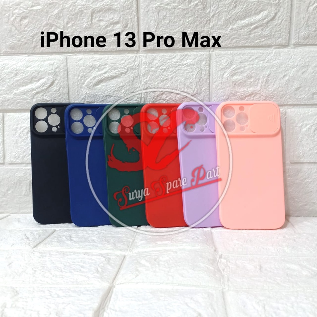 Softcase Slide Camera Protector Iphone 13 13 Mini 13 Pro 13 Pro Max