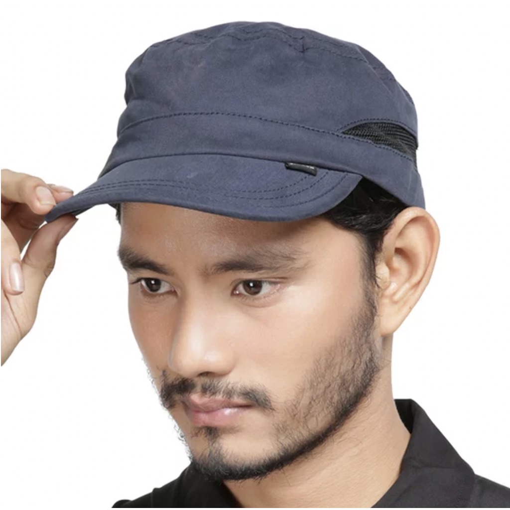 EIGER1989 TOPI RANK BATTALION CAP - BLUE ORIGINAL