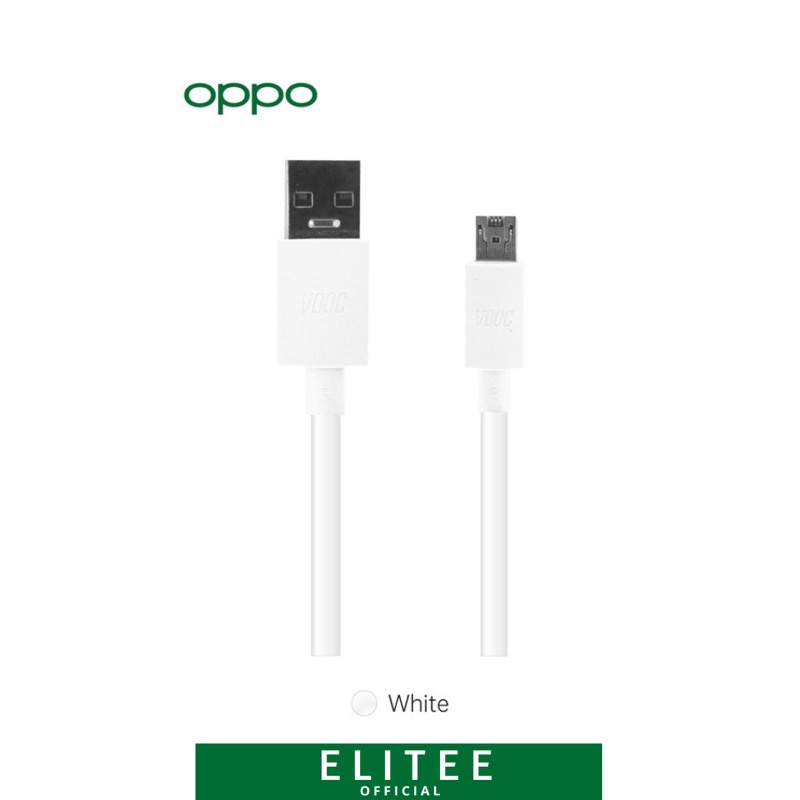 100% Original Kabel Data Charger OPPO VOOC 4A Flash Charging Micro USB &amp; Type-C