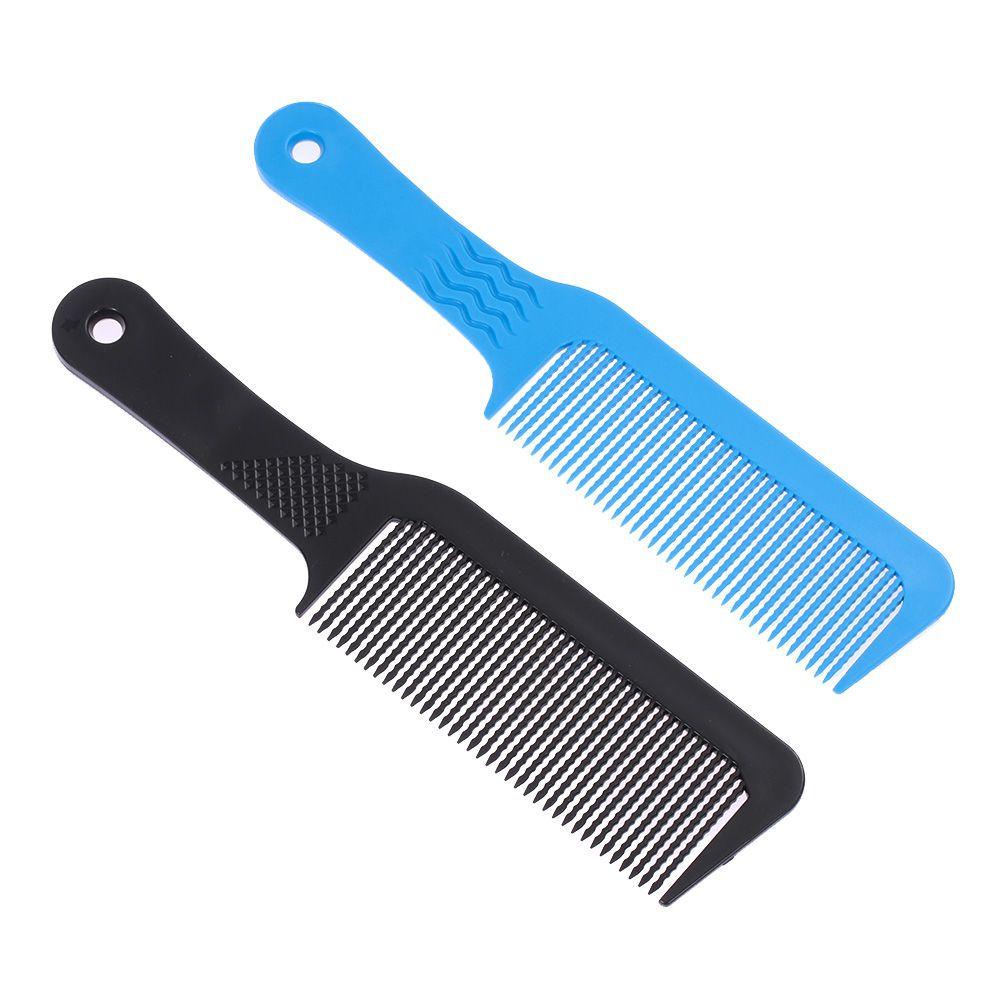 Sisir Pemotong Rambut Flattop TOP Perawatan Kesehatan Kecantikan Potong Rambut Plastik Anti-Statis Hairdressing