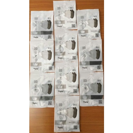 Masker Shumu Duckbill 10 pack @ 2 pcs