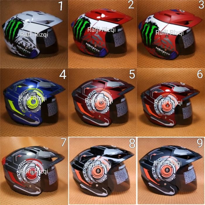 Helm Monster kualitas SNI