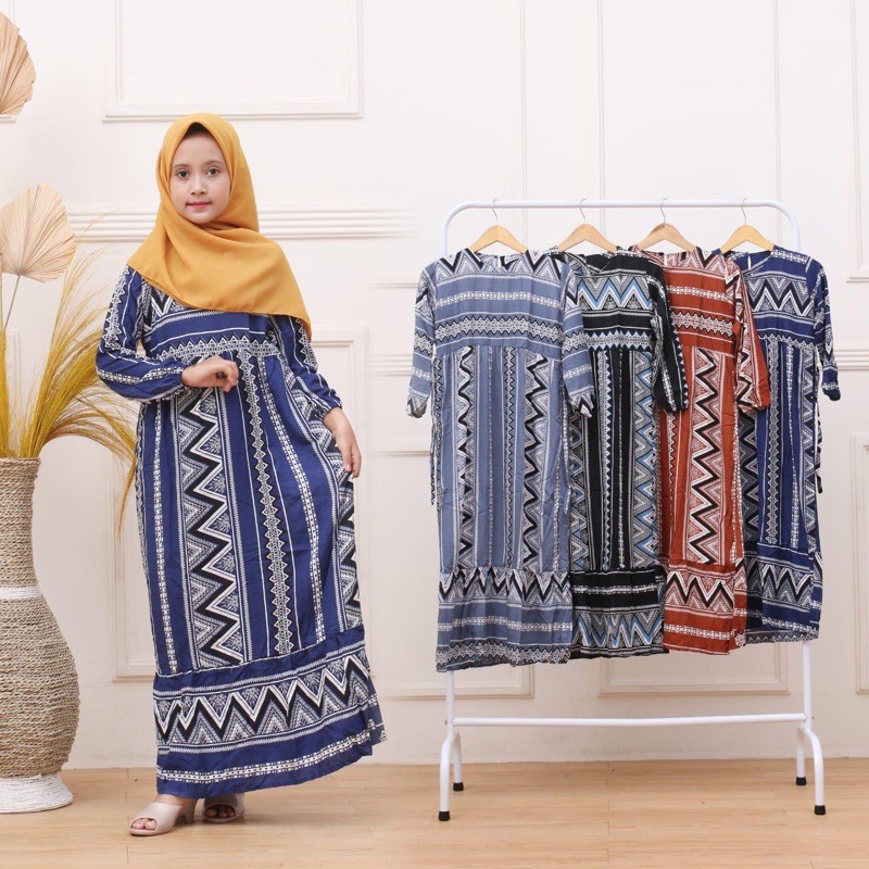 GAMIS ANAK BATIK ETNIK // GAMIS ANAK MODEL TERBARU