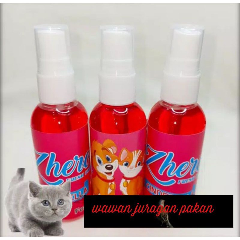 parfum kucing zhero, minyak wangi kucing