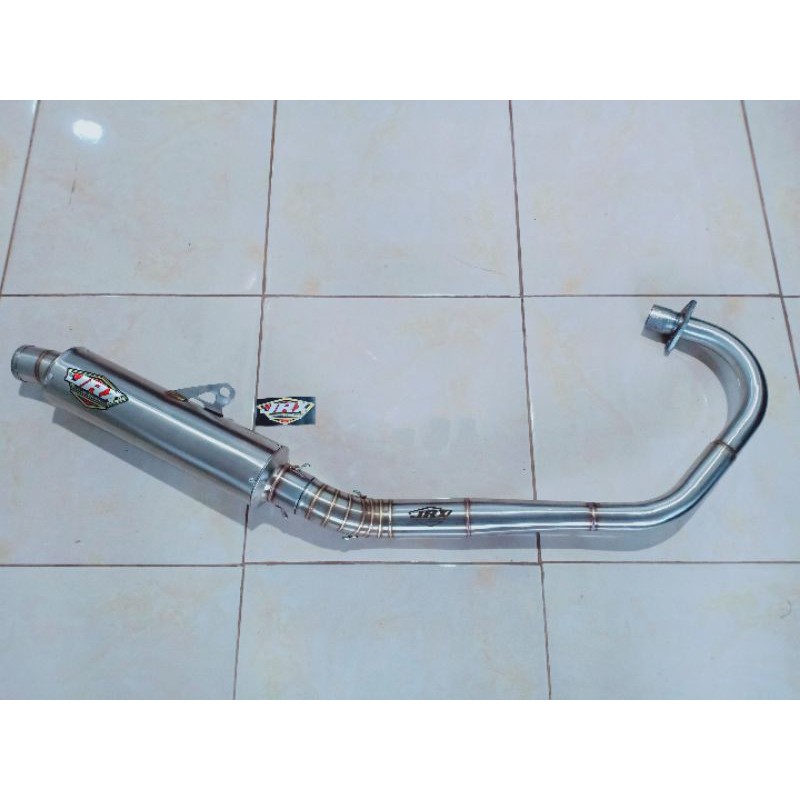 knalpot jrx bulat original cb gl mp tiger..