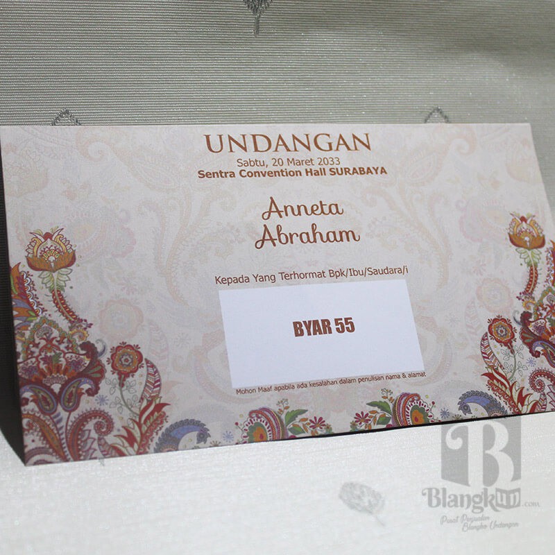 BYAR 55 Blangko Undangan