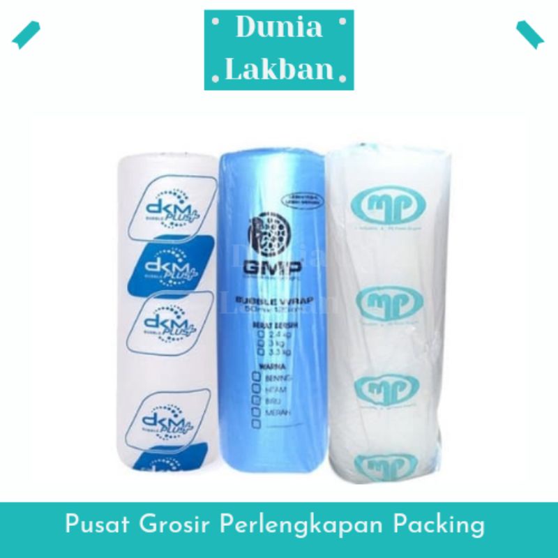 

Bubble Wrap MP 125x50m Hitam & Putih
