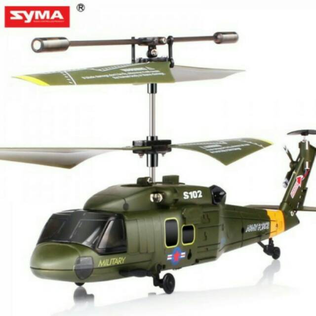 Syma/RC helikopter black hawk~3.5CH#best produk