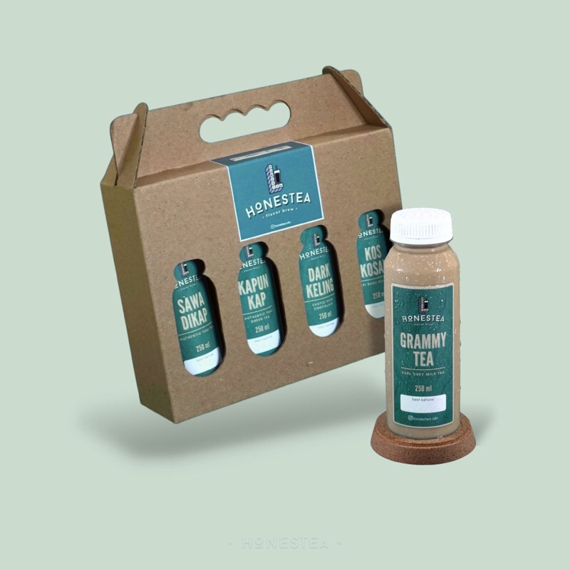 

Paket Mix Flavors 250 ml - Honestea