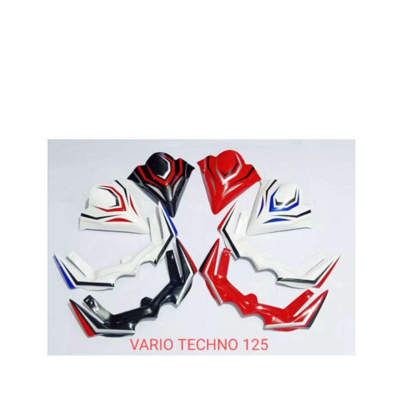 Visor + WInglet Vario Techno 125 Old Lama Lampu Bohlam 2012 - 2014