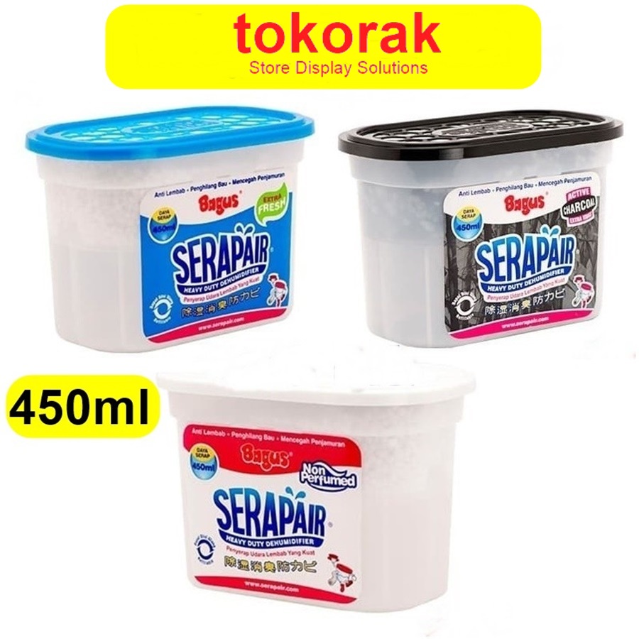 BAGUS SERAPAIR 450 ML SERAP LEMBAB PENGHILANG BAU ANTI JAMUR