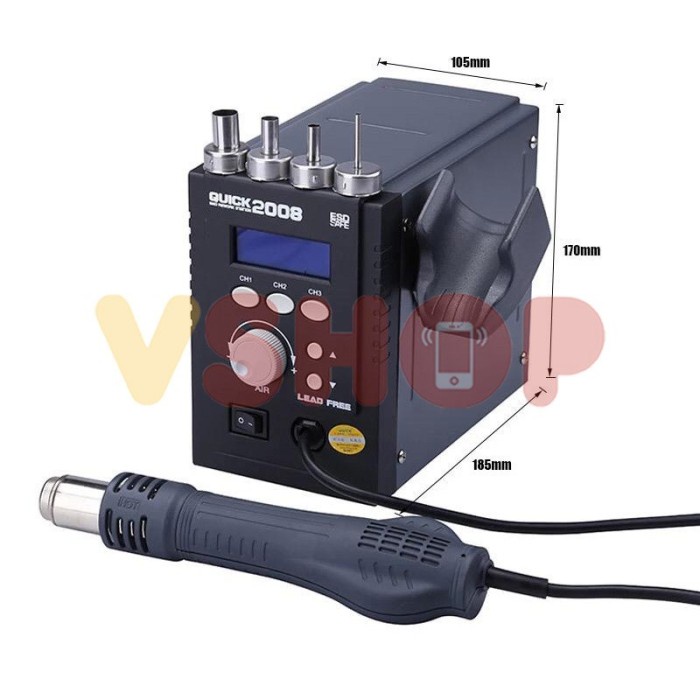 Solder Uap Quick 2008 - Blower Quick 2008 - Blower Uap Quick 2008