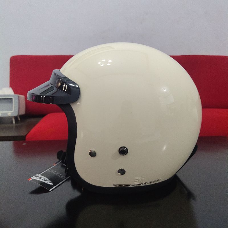 HELM BOGO DEWASA ORIGINAL DAG KACA DATAR STANDARD SNI