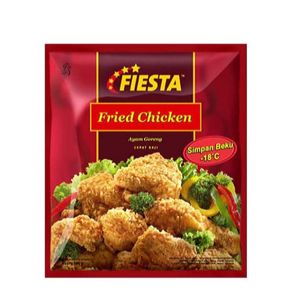 

Fiesta Fried Chicken 500 gr - Fiesta Ayam Goreng Lapis Tepung Siap Masak 500 gr HALAL MURAH