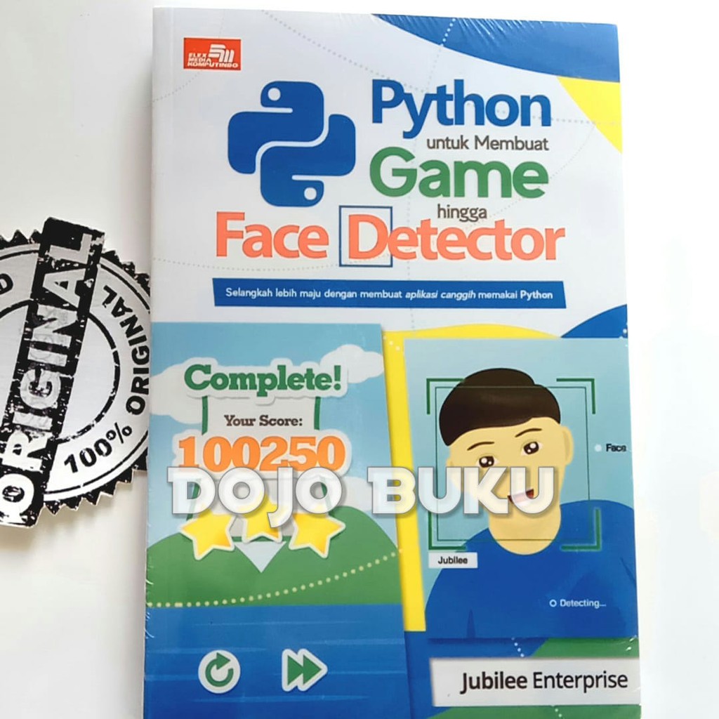 Python Untuk Membuat Game Hingga Face Detector by Jubilee Enterprise