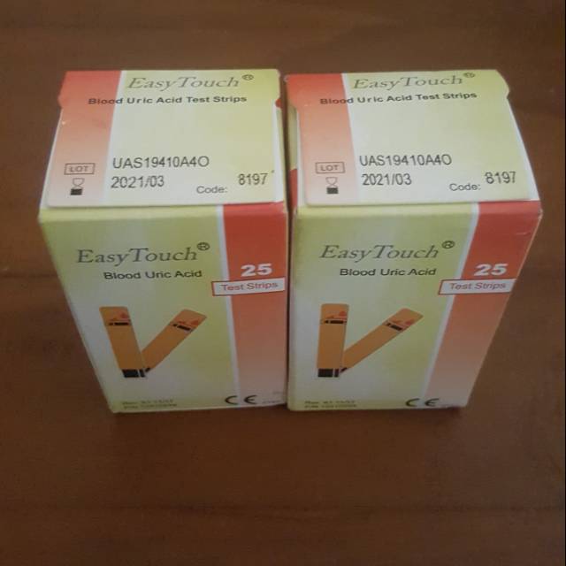 Easy touch Asam Urat / Easy touch urid acid / Strip easy touch